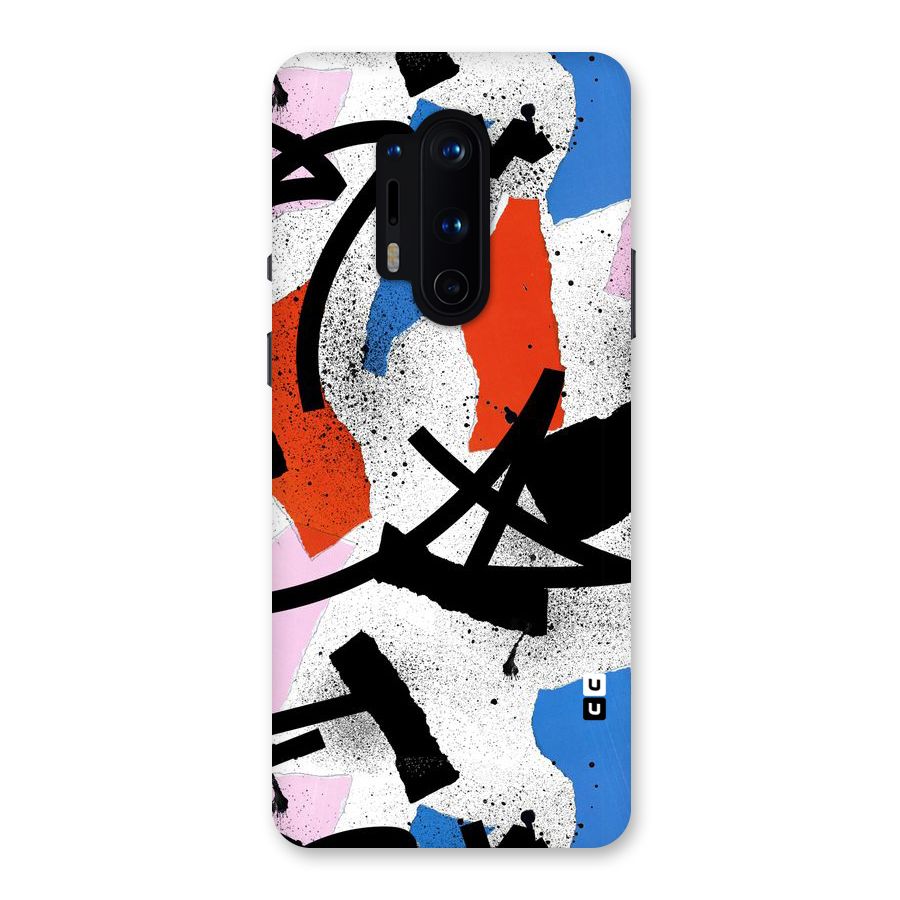 Coloured Abstract Art Back Case for OnePlus 8 Pro