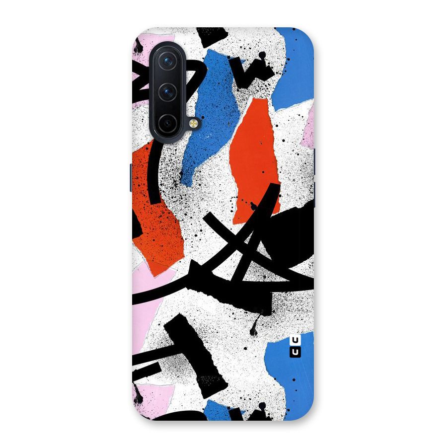 Coloured Abstract Art Back Case for OnePlus Nord CE 5G