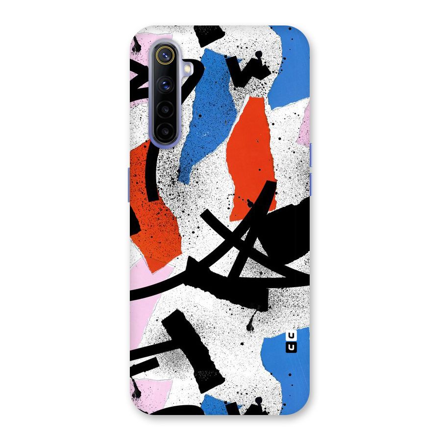 Coloured Abstract Art Back Case for Realme 6