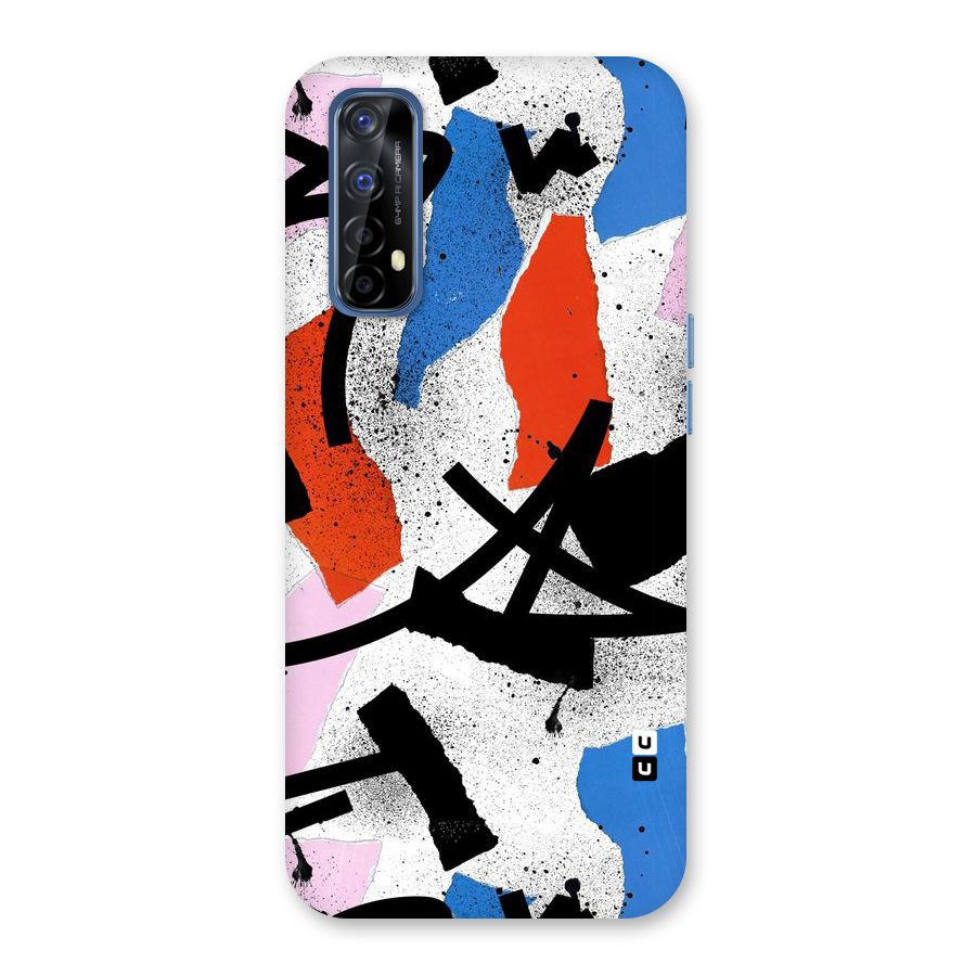 Coloured Abstract Art Back Case for Realme 7