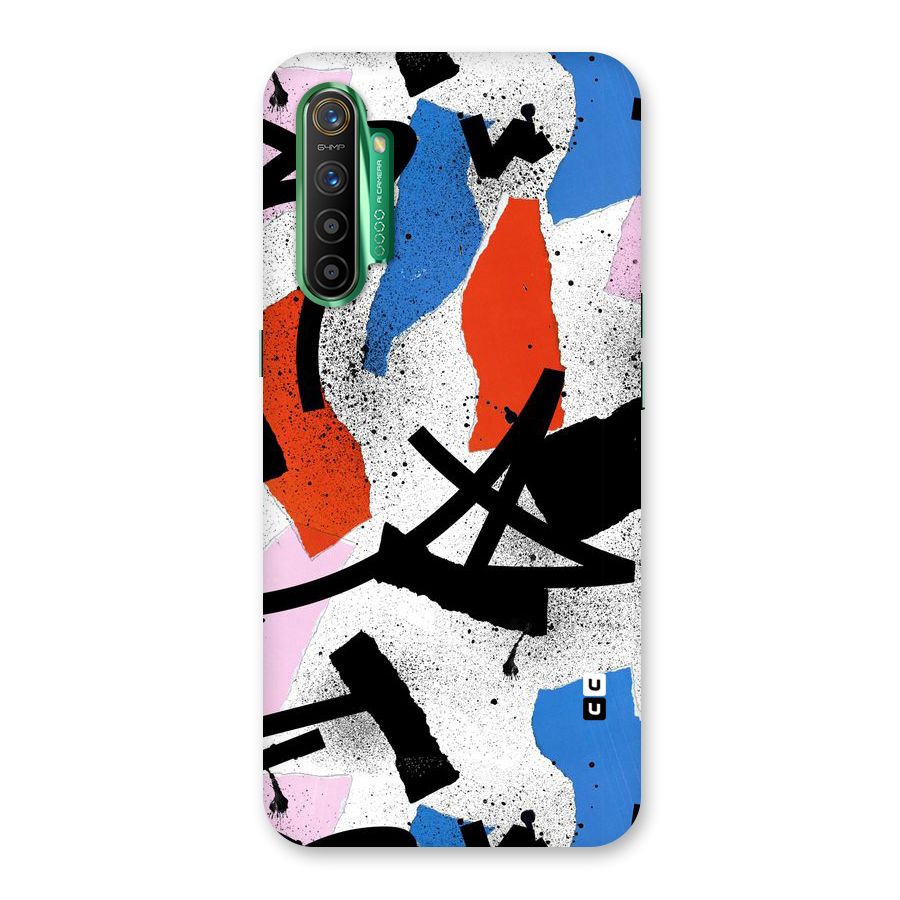 Coloured Abstract Art Back Case for Realme X2