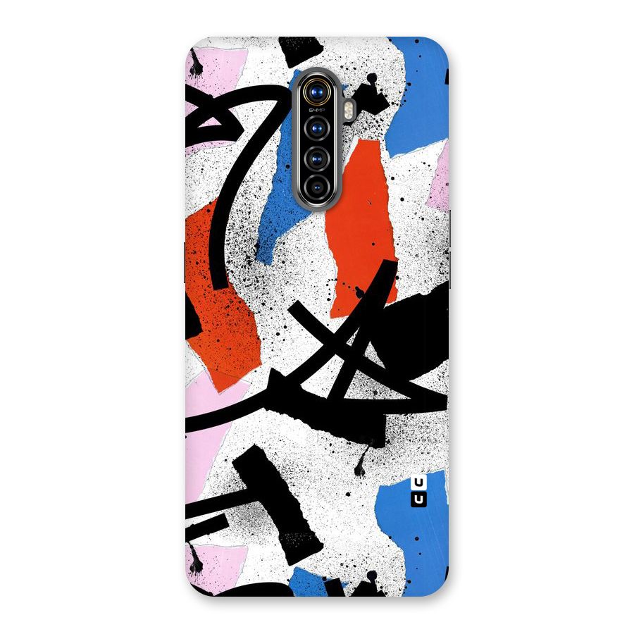 Coloured Abstract Art Back Case for Realme X2 Pro
