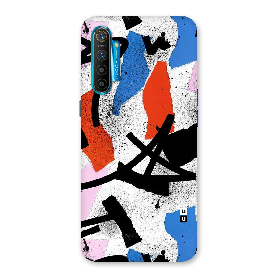 Coloured Abstract Art Back Case for Realme XT