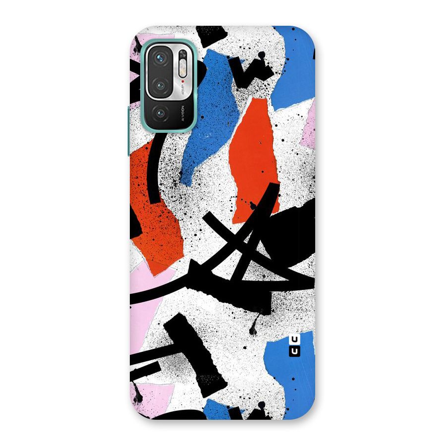 Coloured Abstract Art Back Case for Redmi Note 10T 5G