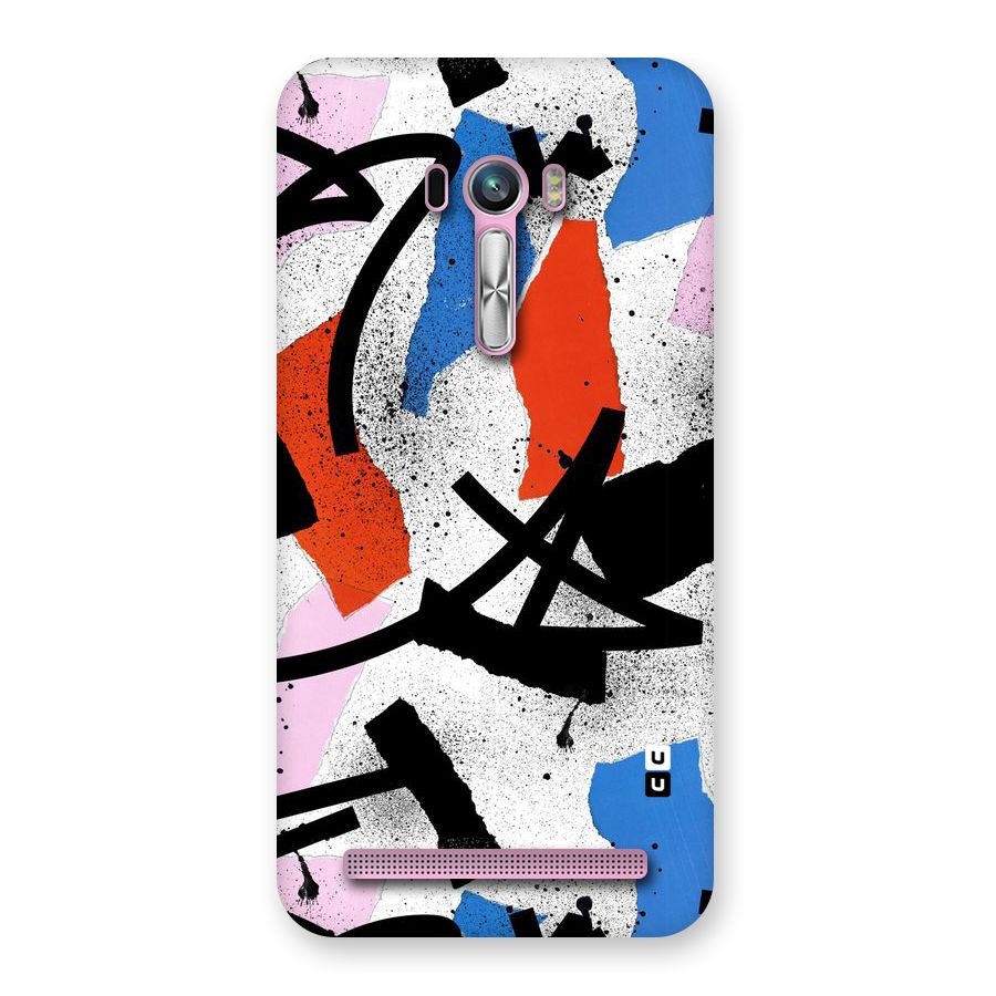 Coloured Abstract Art Back Case for Zenfone Selfie