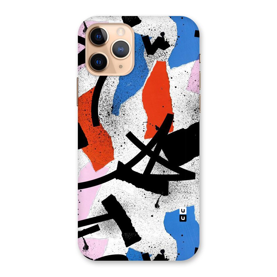 Coloured Abstract Art Back Case for iPhone 11 Pro