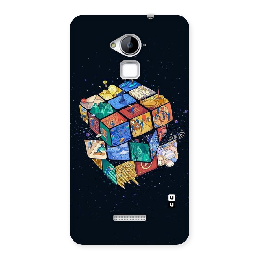 Coloured Rubic Back Case for Coolpad Note 3