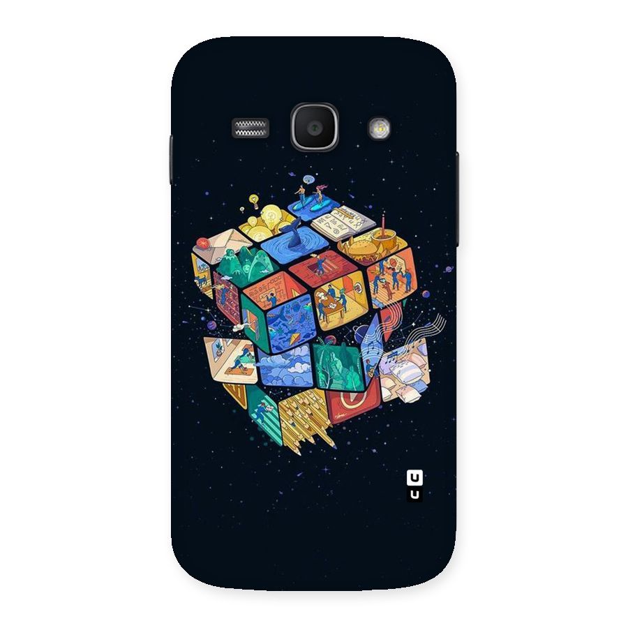 Coloured Rubic Back Case for Galaxy Ace 3