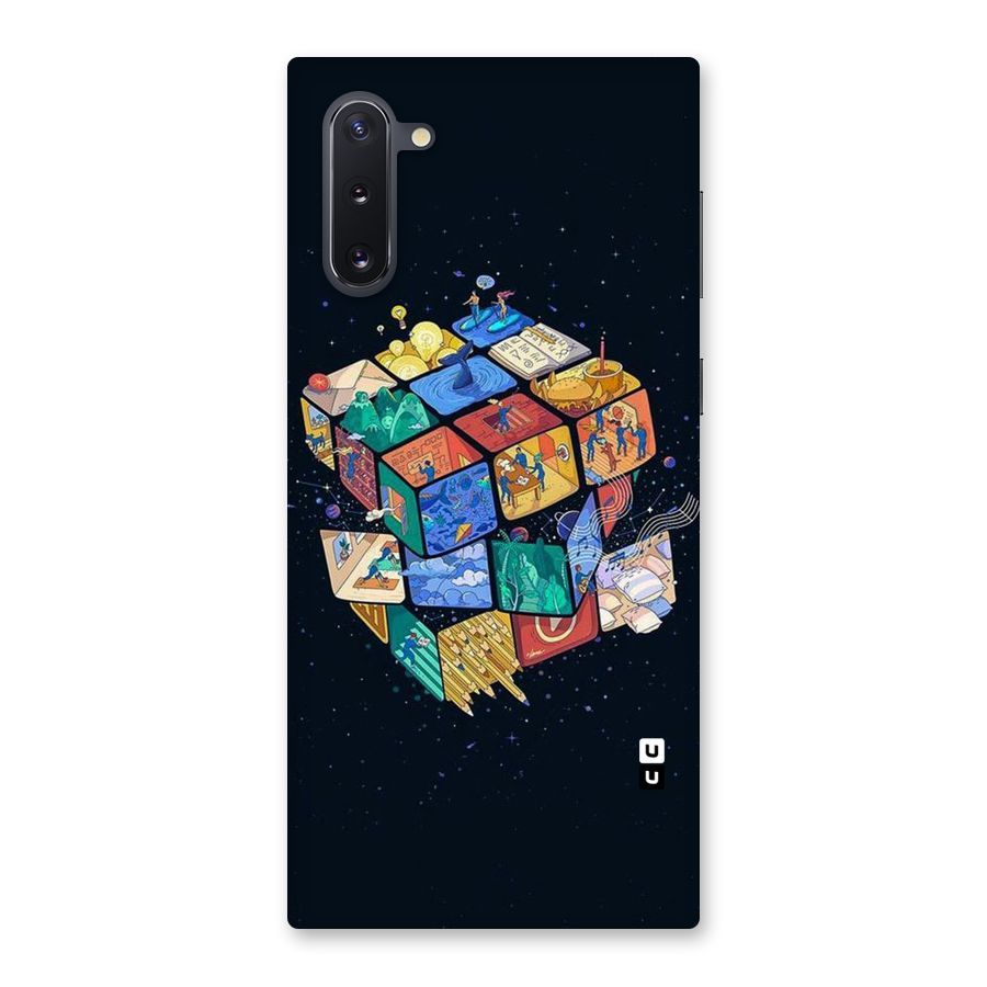 Coloured Rubic Back Case for Galaxy Note 10