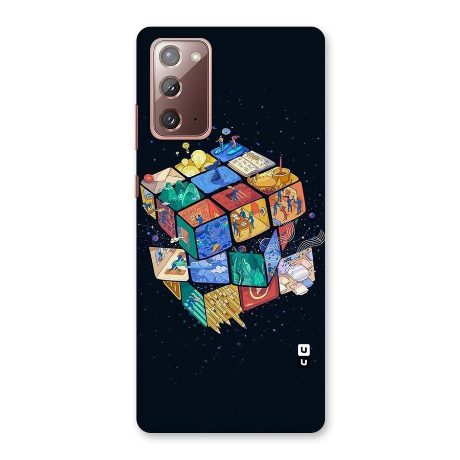 Coloured Rubic Back Case for Galaxy Note 20
