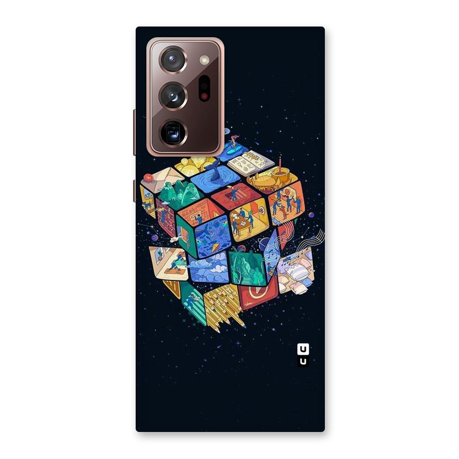 Coloured Rubic Back Case for Galaxy Note 20 Ultra