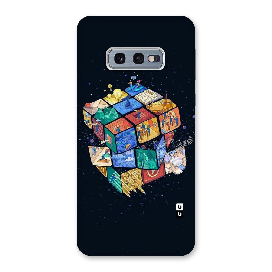 Coloured Rubic Back Case for Galaxy S10e