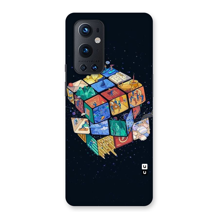 Coloured Rubic Back Case for OnePlus 9 Pro