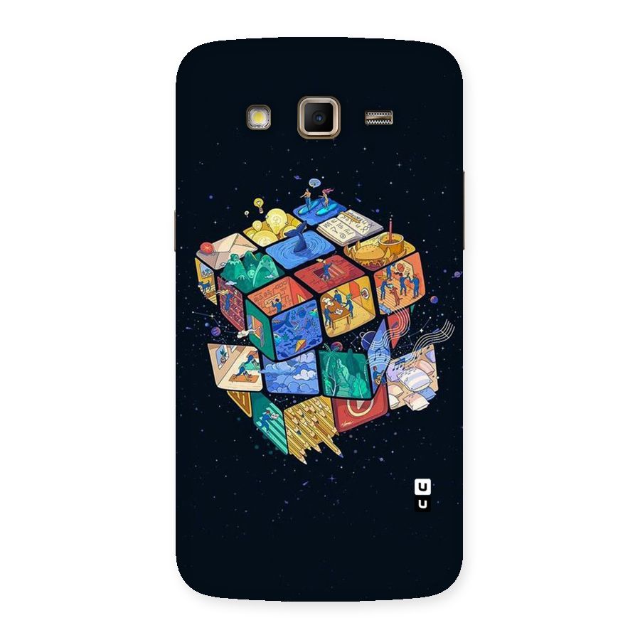 Coloured Rubic Back Case for Samsung Galaxy Grand 2