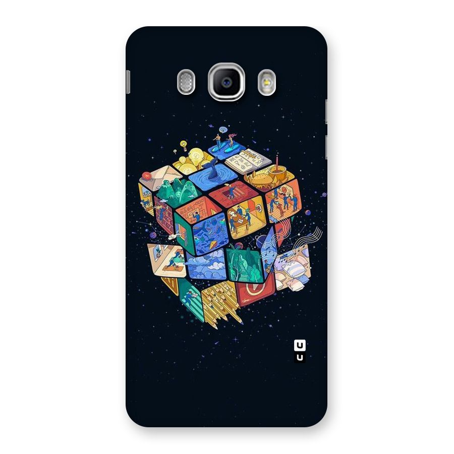 Coloured Rubic Back Case for Samsung Galaxy J5 2016
