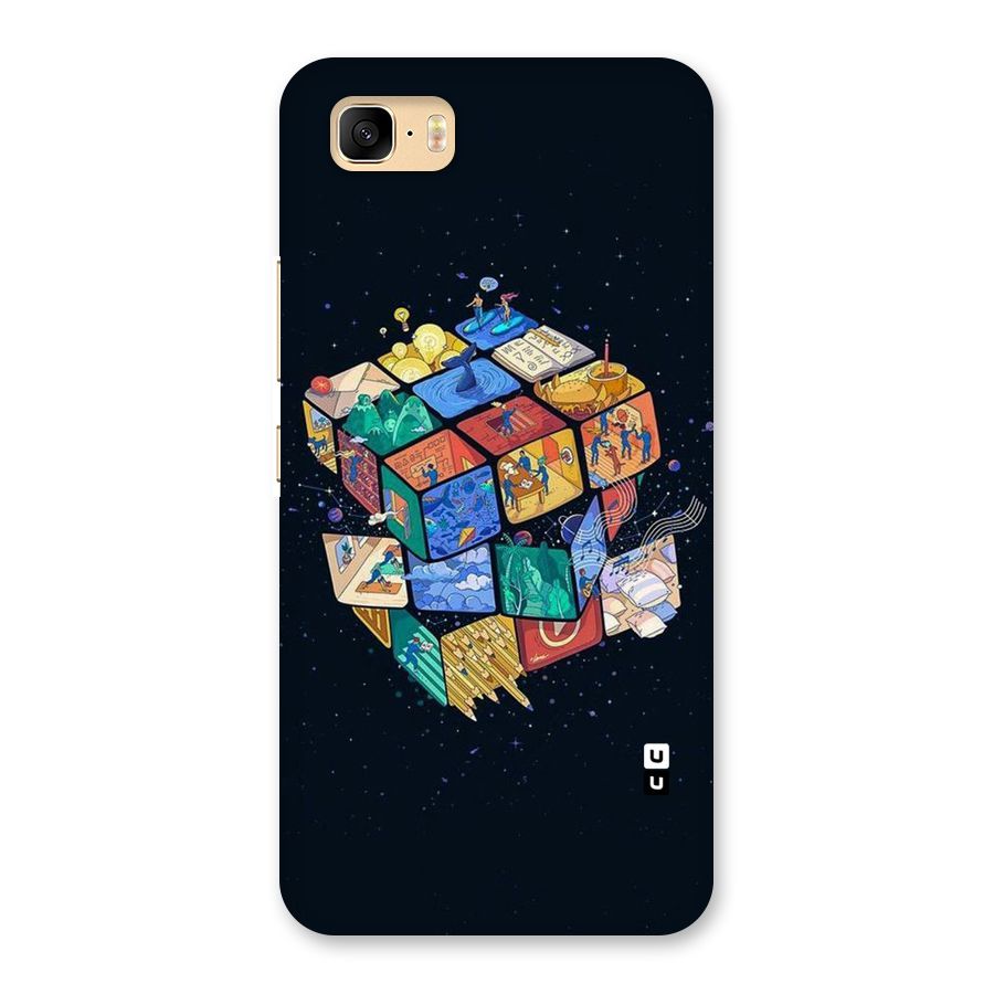Coloured Rubic Back Case for Zenfone 3s Max