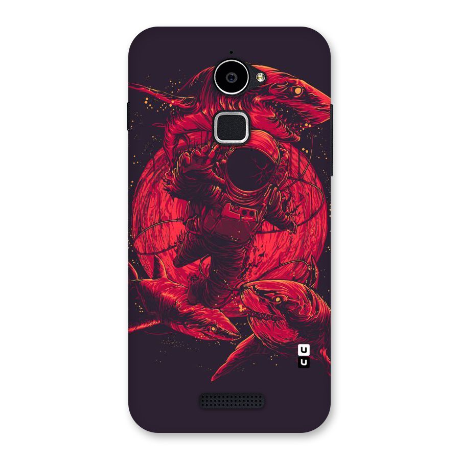 Coloured Spaceman Back Case for Coolpad Note 3 Lite