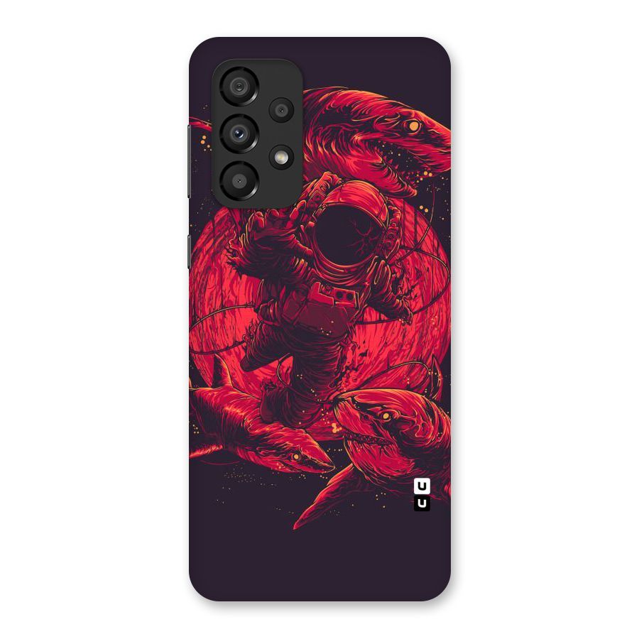 Coloured Spaceman Back Case for Galaxy A33 5G
