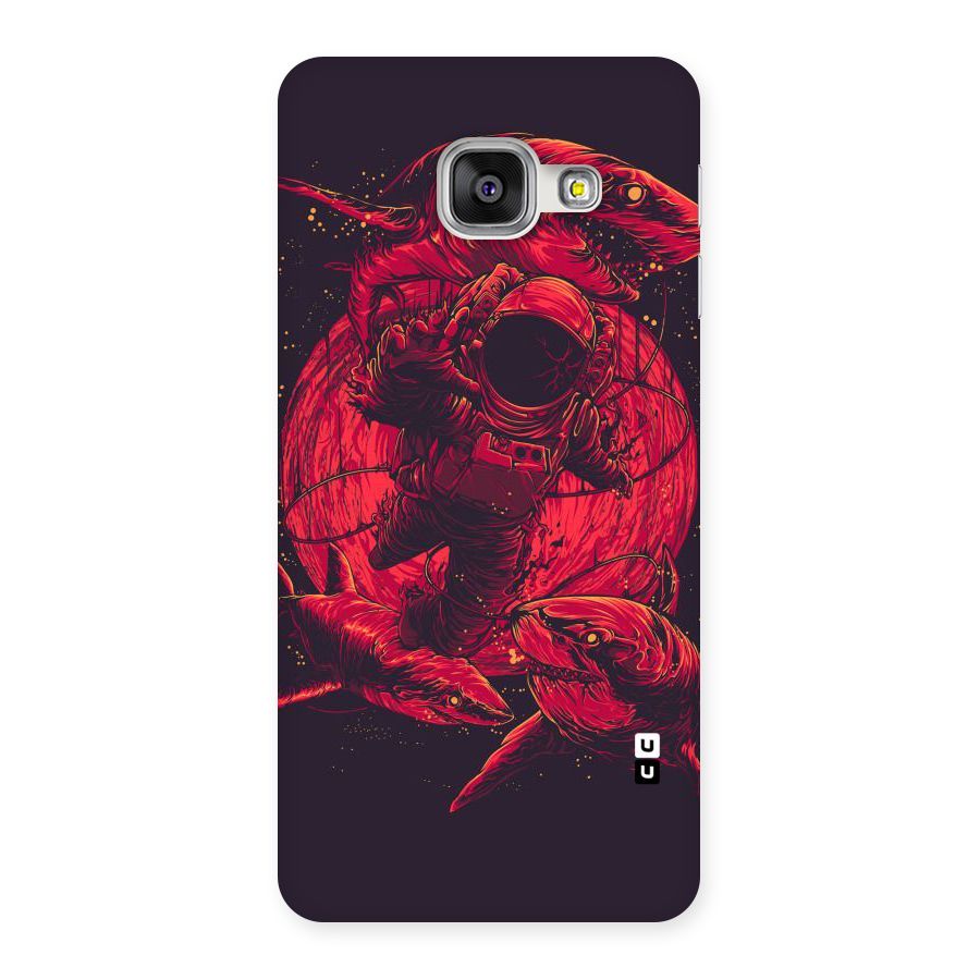 Coloured Spaceman Back Case for Galaxy A3 2016