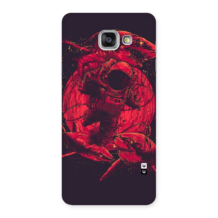Coloured Spaceman Back Case for Galaxy A7 2016