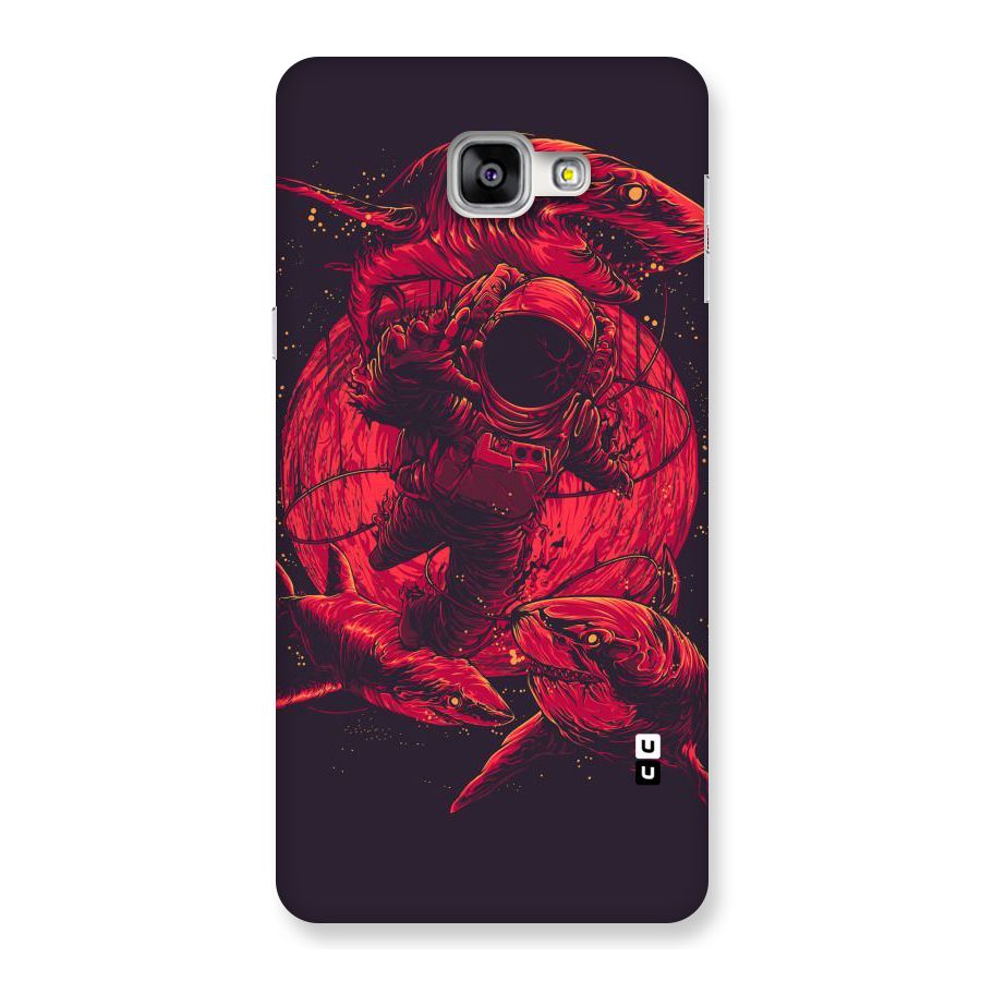 Coloured Spaceman Back Case for Galaxy A9