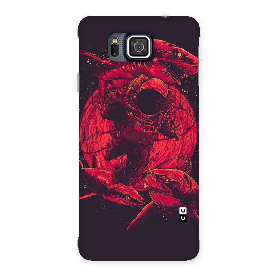 Coloured Spaceman Back Case for Galaxy Alpha