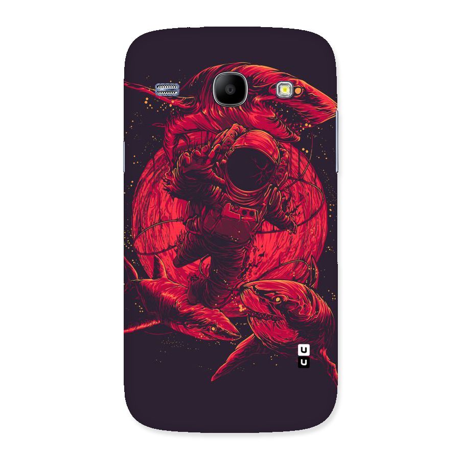 Coloured Spaceman Back Case for Galaxy Core