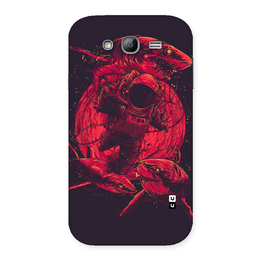 Coloured Spaceman Back Case for Galaxy Grand