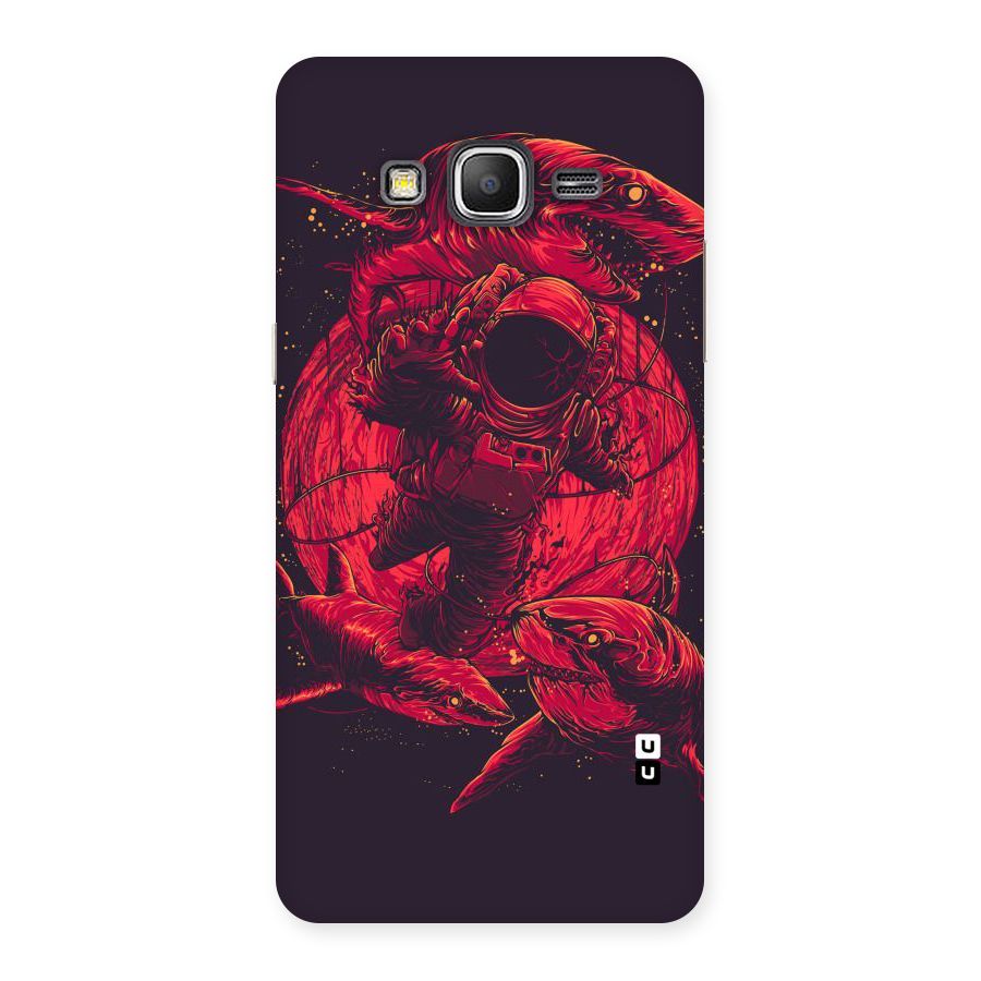Coloured Spaceman Back Case for Galaxy Grand Prime