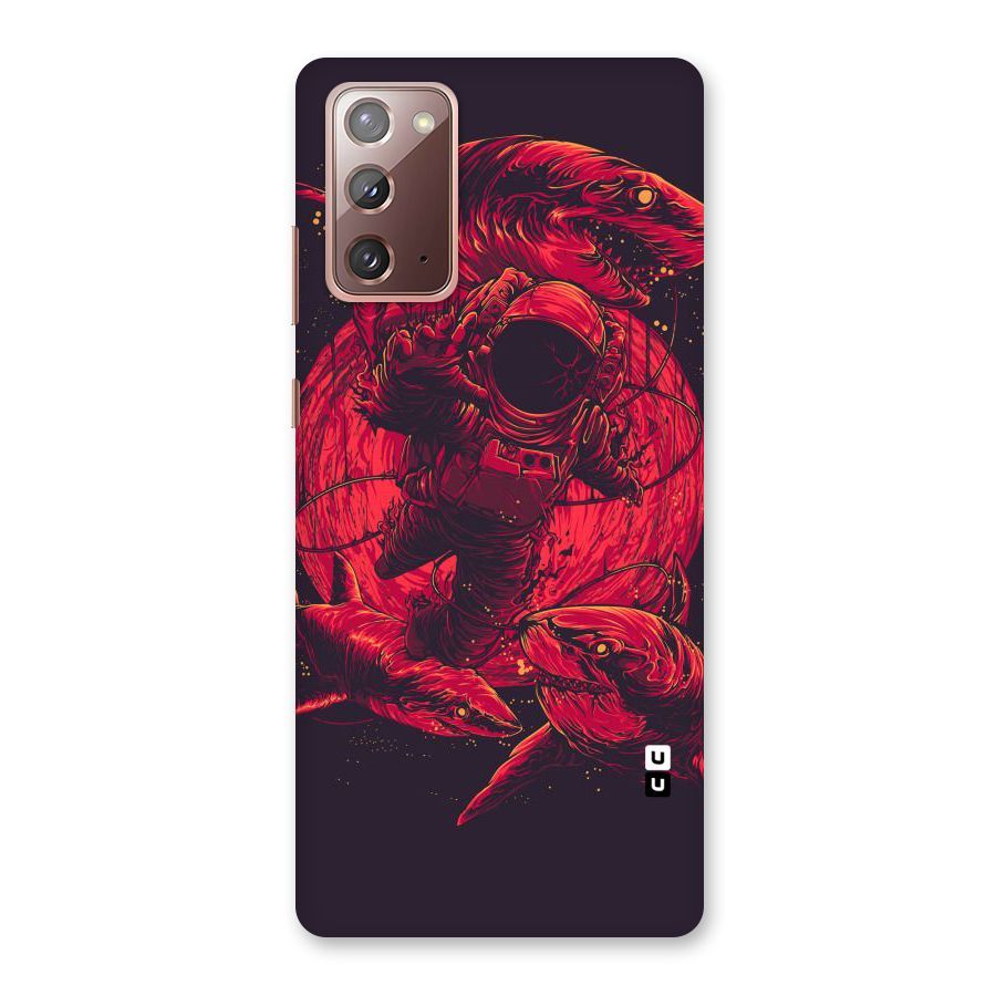 Coloured Spaceman Back Case for Galaxy Note 20