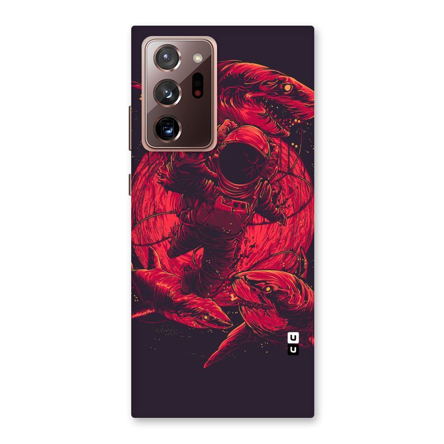 Coloured Spaceman Back Case for Galaxy Note 20 Ultra