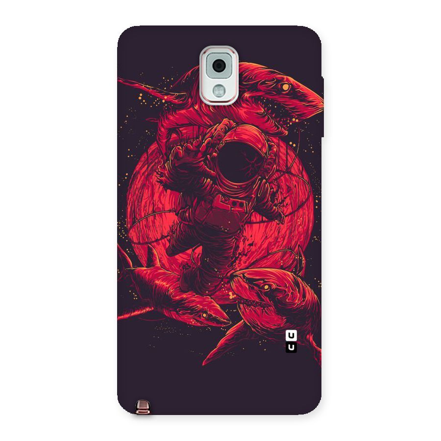 Coloured Spaceman Back Case for Galaxy Note 3