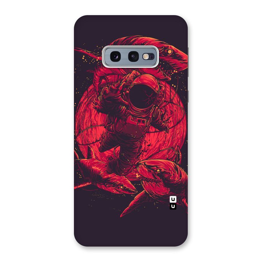 Coloured Spaceman Back Case for Galaxy S10e
