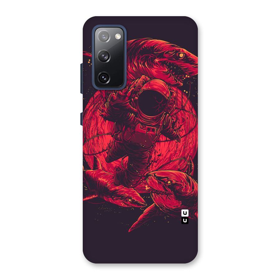 Coloured Spaceman Back Case for Galaxy S20 FE