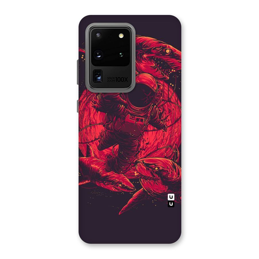 Coloured Spaceman Back Case for Galaxy S20 Ultra