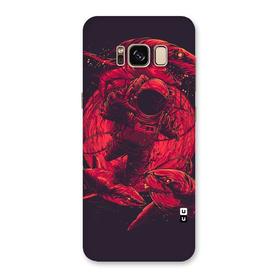Coloured Spaceman Back Case for Galaxy S8