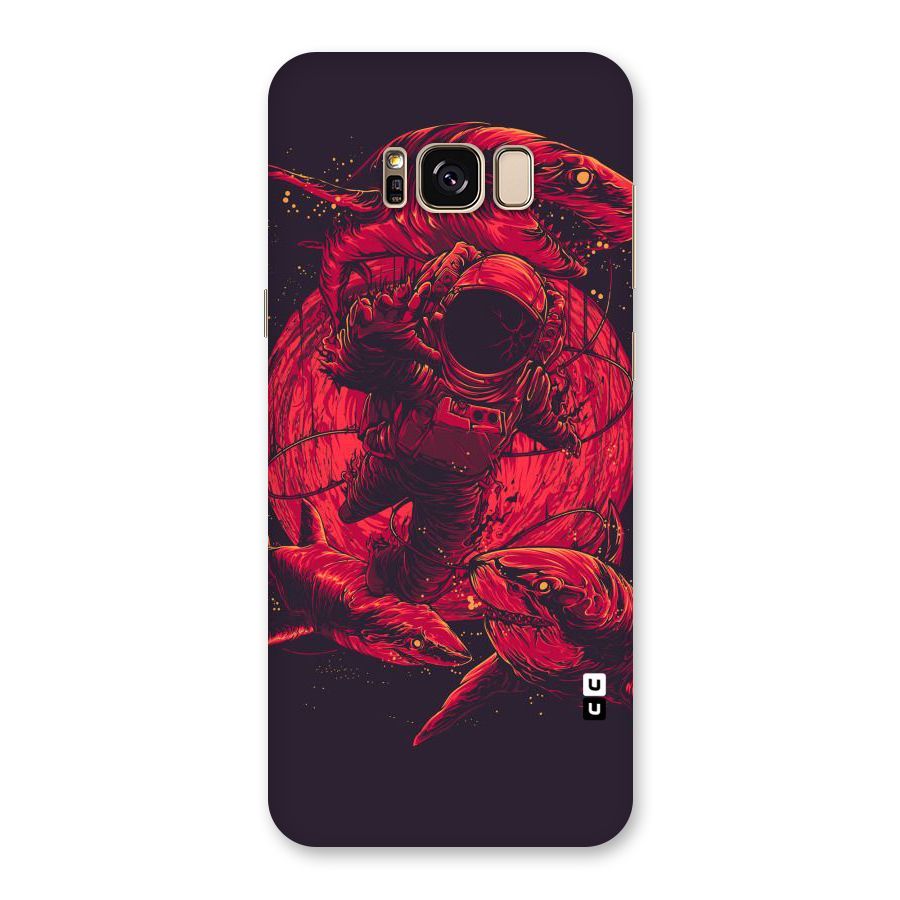 Coloured Spaceman Back Case for Galaxy S8 Plus