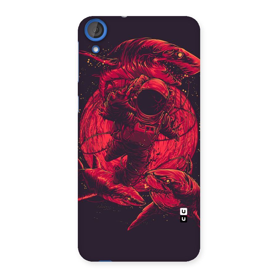 Coloured Spaceman Back Case for HTC Desire 820