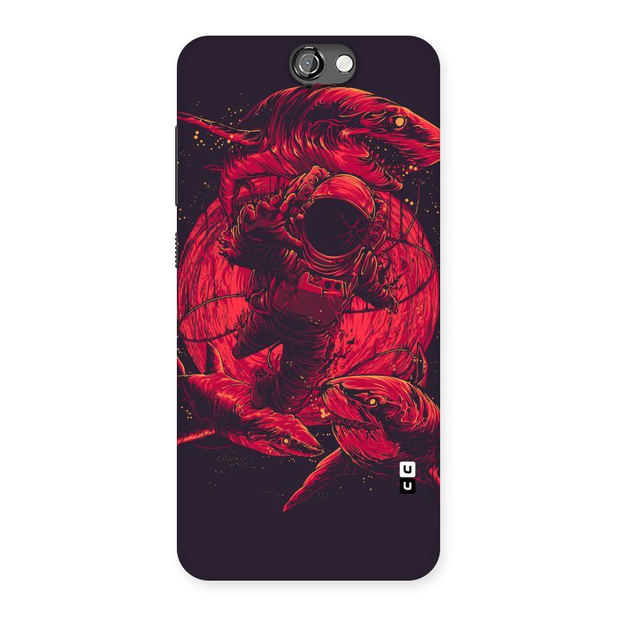 Coloured Spaceman Back Case for HTC One A9
