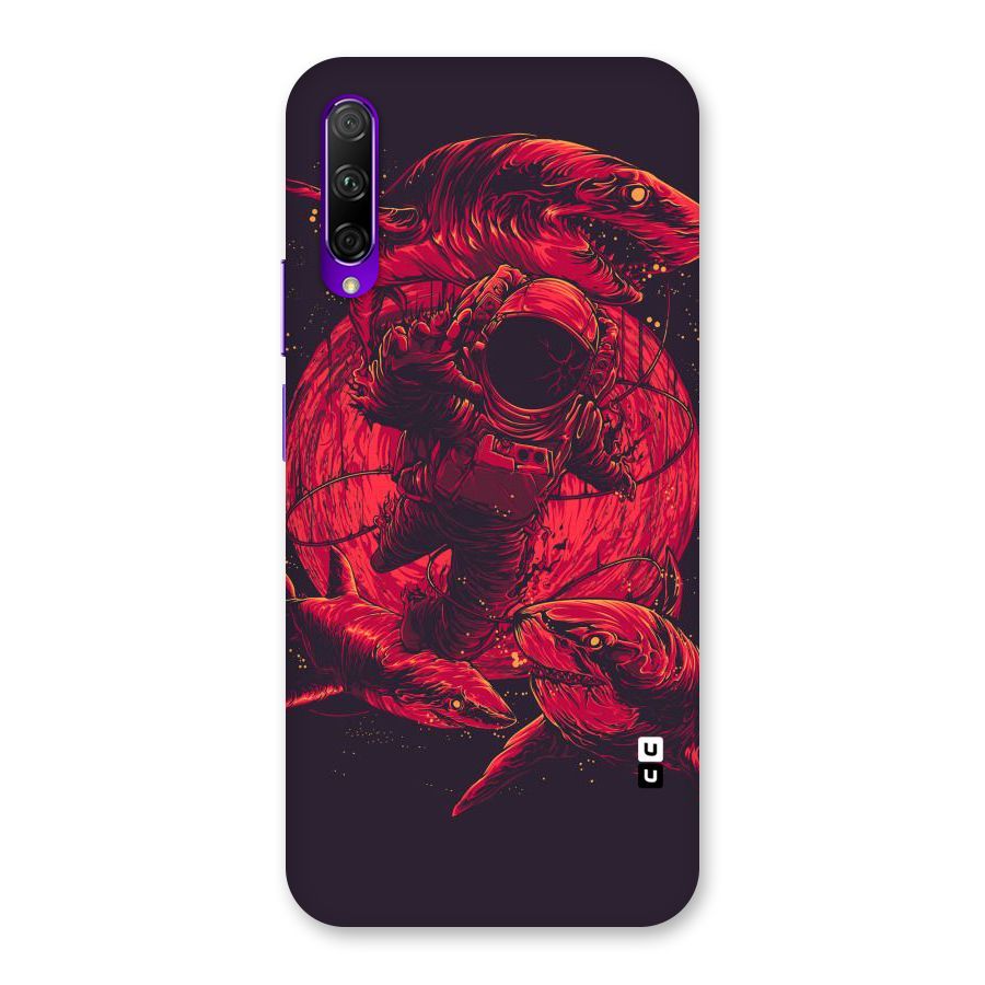 Coloured Spaceman Back Case for Honor 9X Pro
