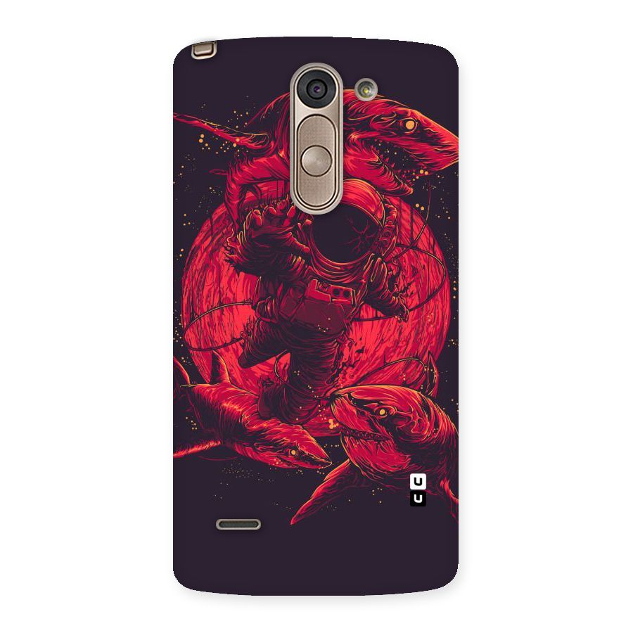 Coloured Spaceman Back Case for LG G3 Stylus