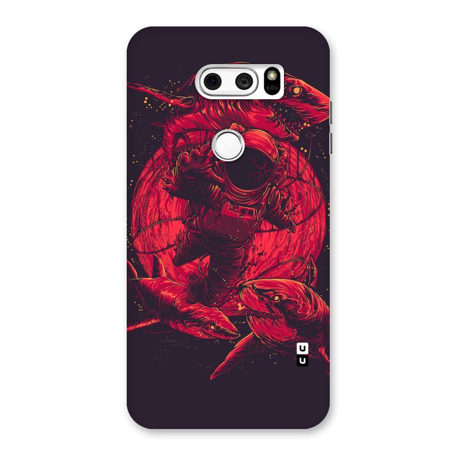 Coloured Spaceman Back Case for LG V30