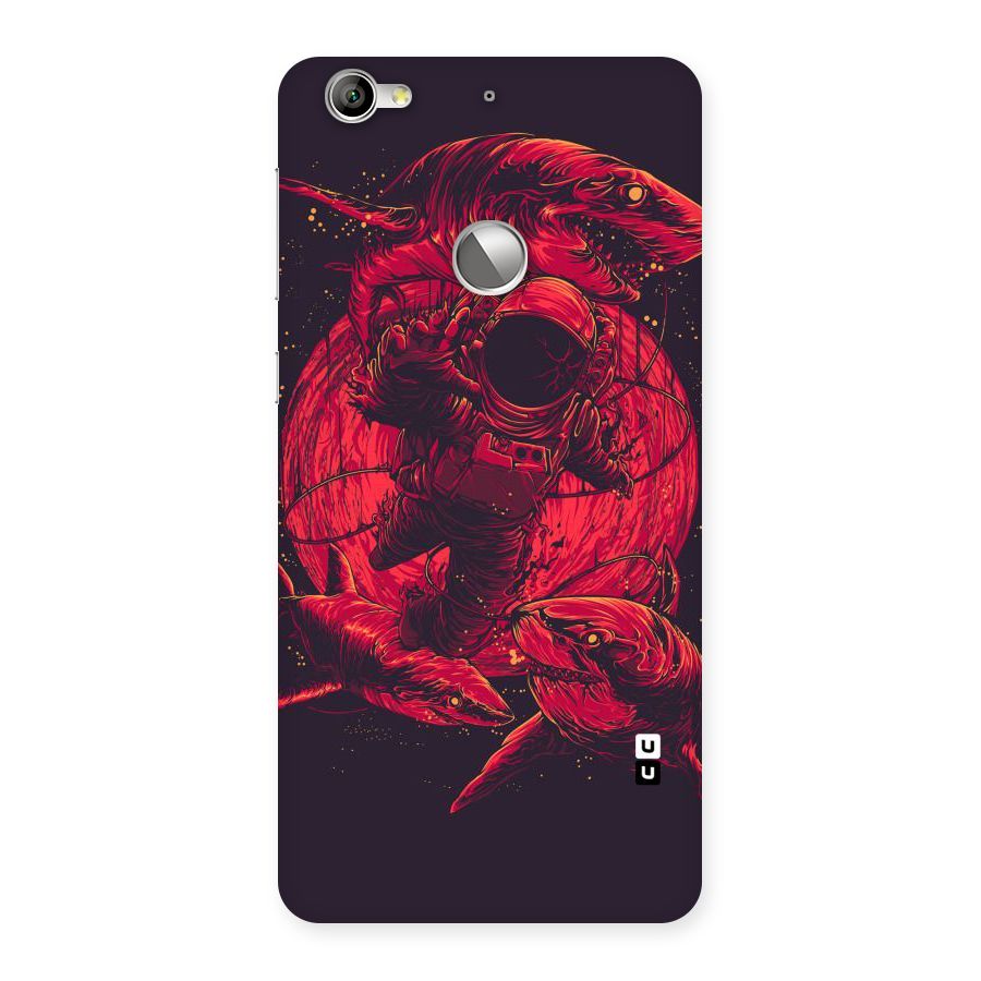 Coloured Spaceman Back Case for LeTV Le 1s