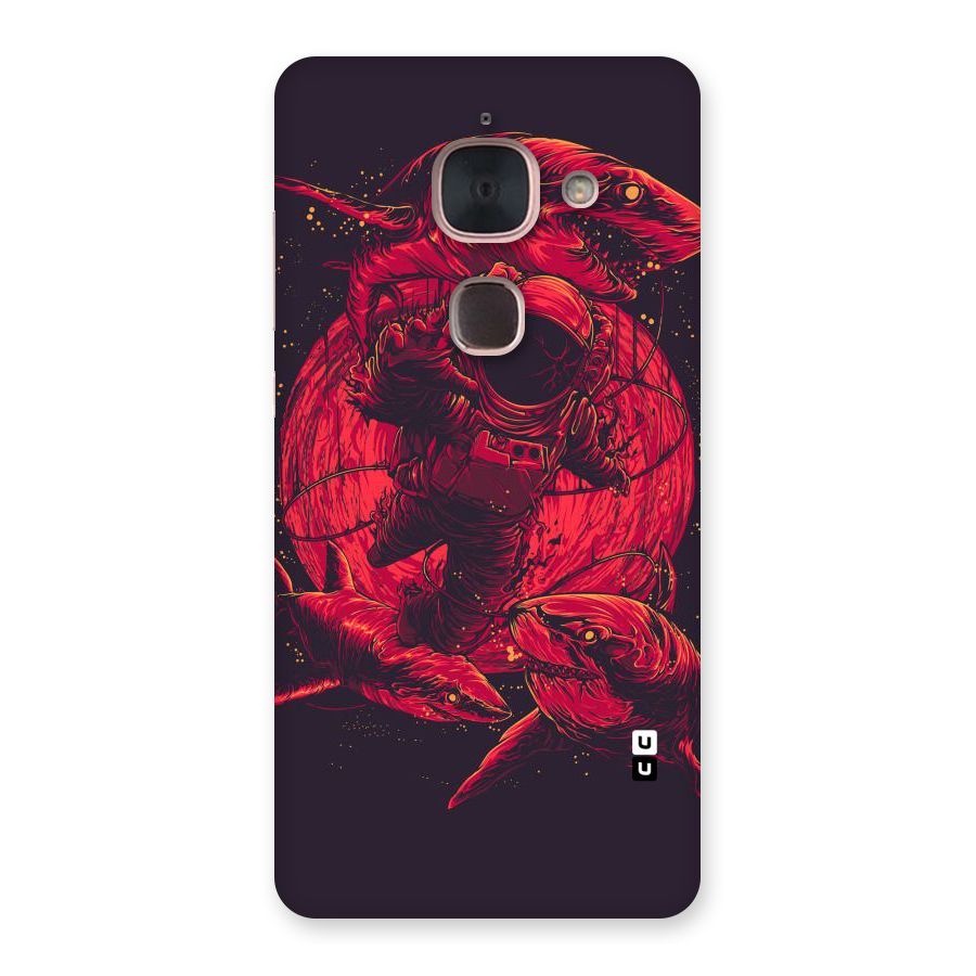 Coloured Spaceman Back Case for Le Max 2