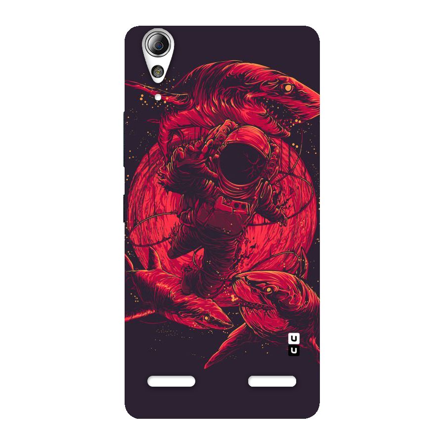 Coloured Spaceman Back Case for Lenovo A6000