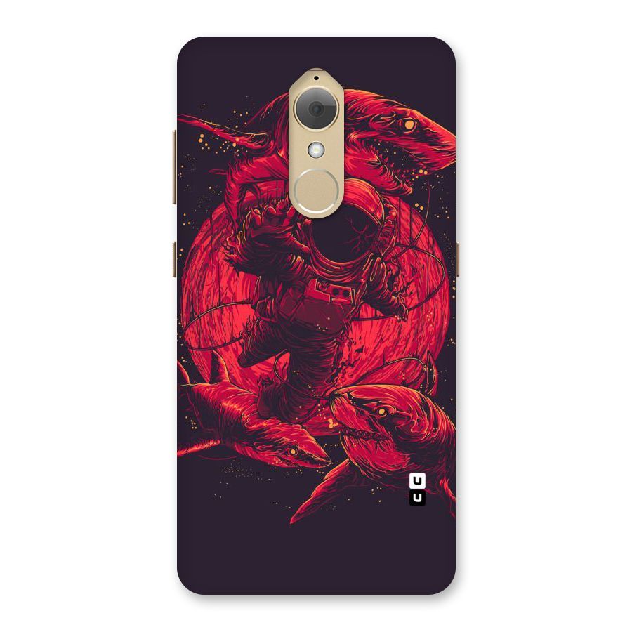 Coloured Spaceman Back Case for Lenovo K8