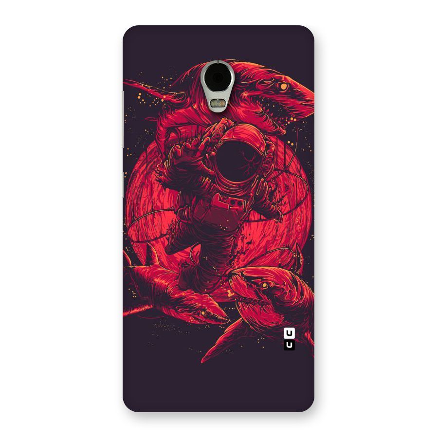 Coloured Spaceman Back Case for Lenovo Vibe P1