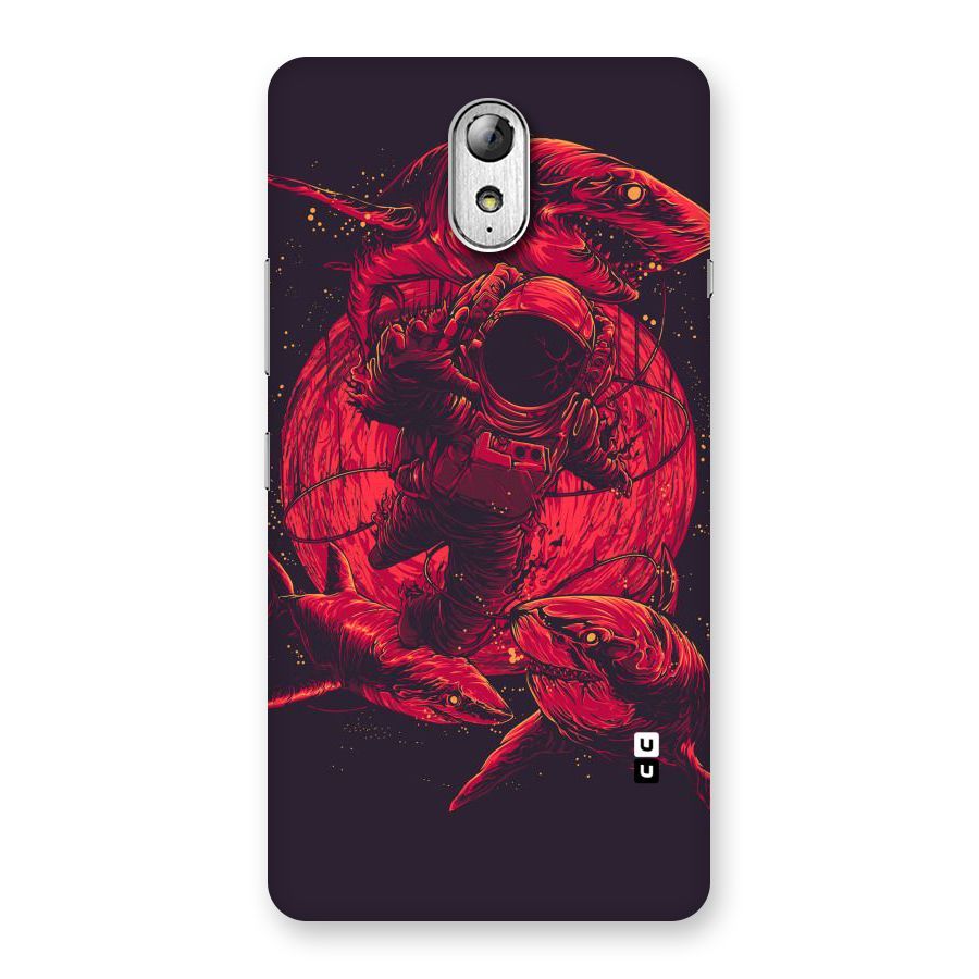 Coloured Spaceman Back Case for Lenovo Vibe P1M