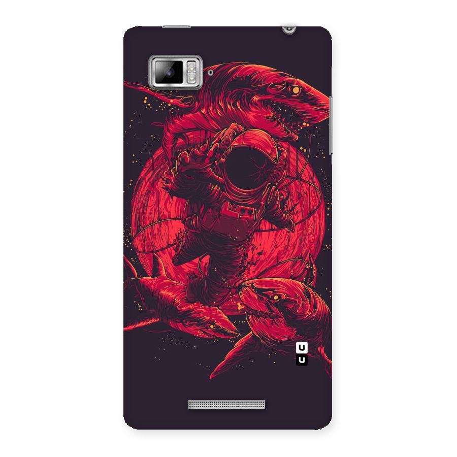 Coloured Spaceman Back Case for Lenovo Vibe Z K910