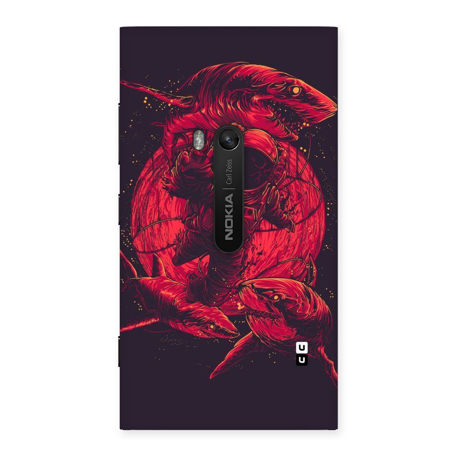 Coloured Spaceman Back Case for Lumia 920